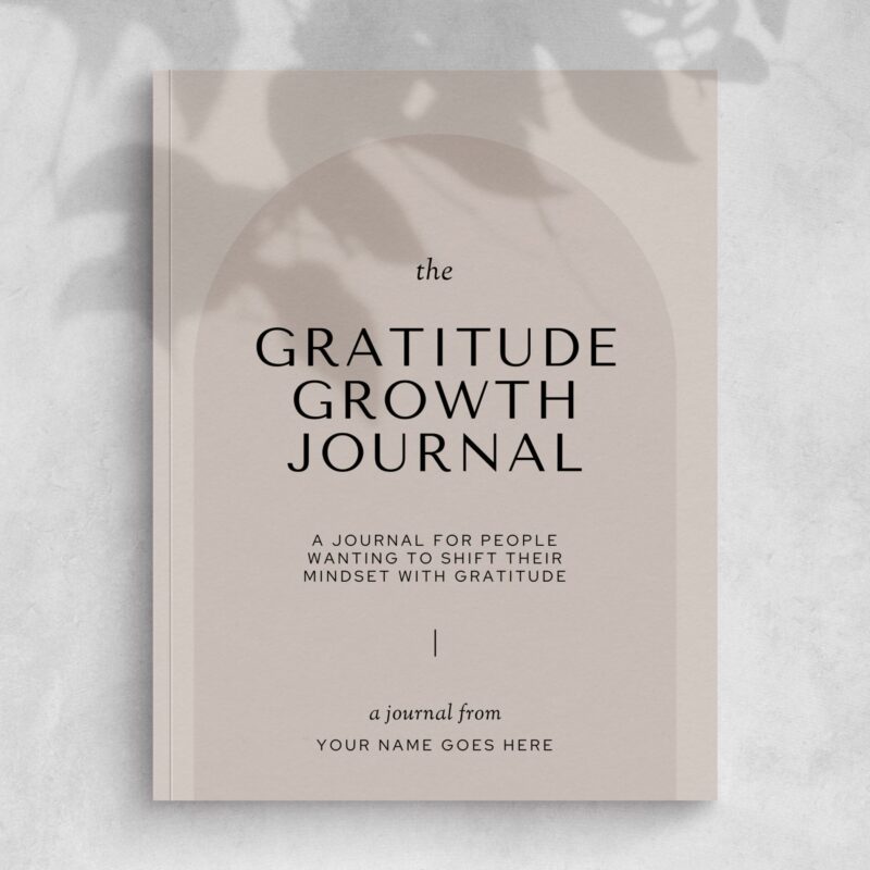 The Gratitude Growth Journal