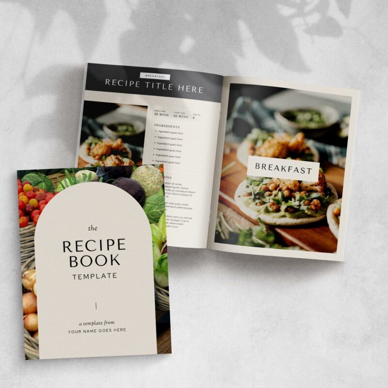 Recipe Book- Letter