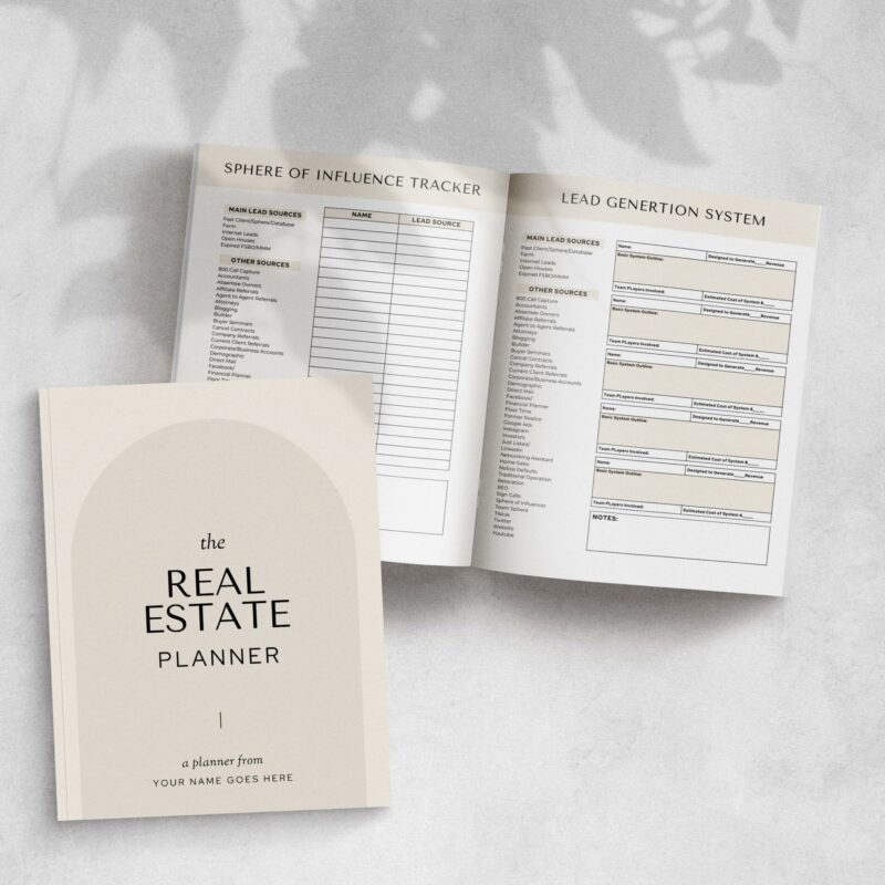 Real Estate Planner Template