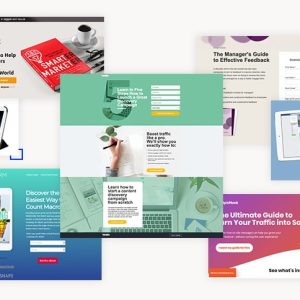 eBook Sales Page Template