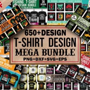 T-shirt Design Mega Bundle